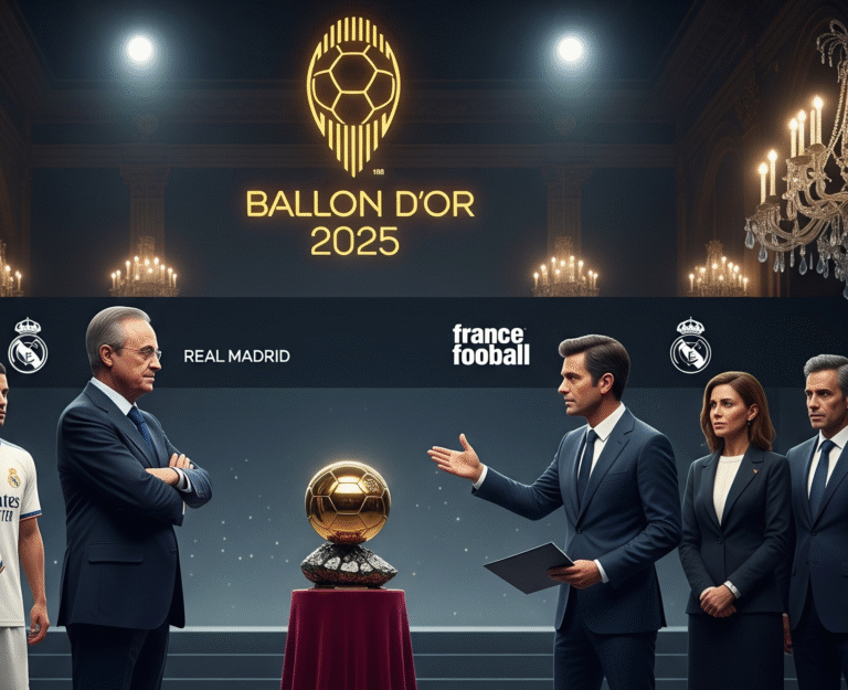 Ballon d’or 2025 : Nouveau bras de fer entre Real Madrid et France Football en vue