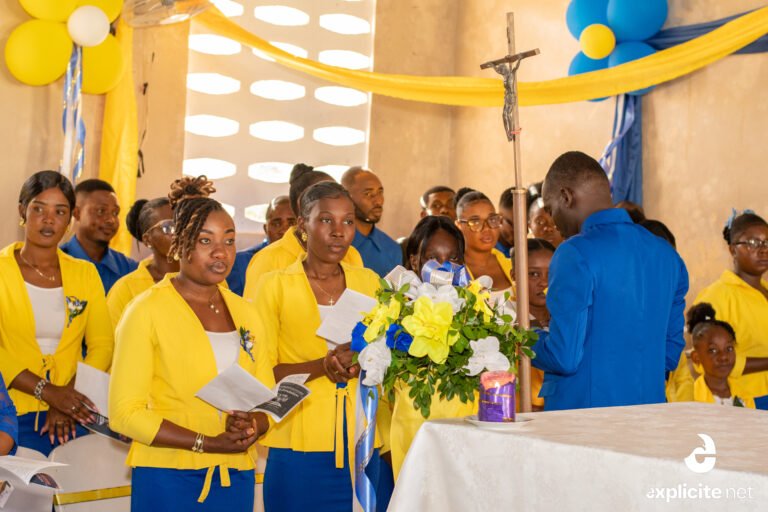 Le Groupe IPJC de la paroisse Sacré-Cœur de Caracolie fête ses 22 ans