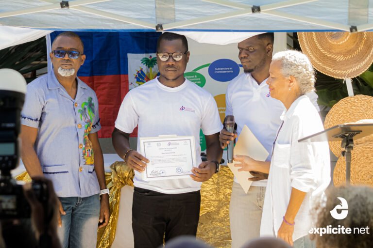 Plus de 30 jeunes formés à la transformation et à la multiplication du bambou à Jérémie
