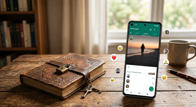 Le statut WhatsApp : le nouveau journal intime ouvert au public