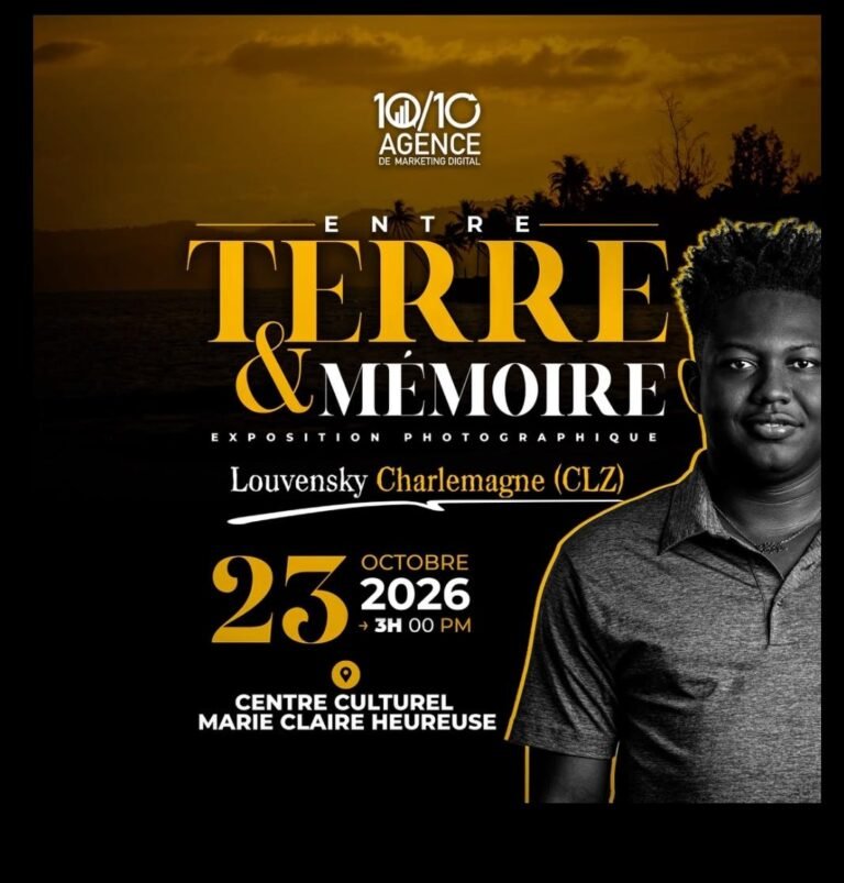 Entre Terre & Mémoire : Louvensky Charlemagne explore les liens entre territoire et identité
